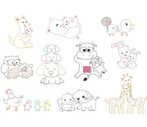 Stickserie Family Love